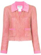 Chanel Vintage Cropped Jacket - Pink