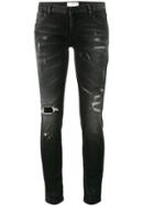 Faith Connexion Ripped Skinny Jeans - Black