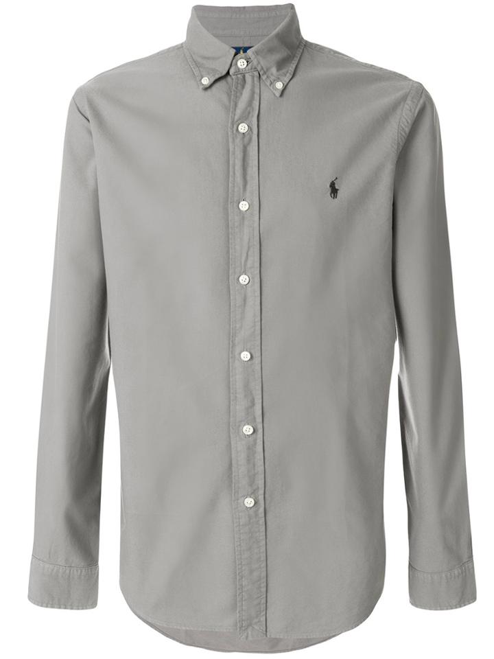 Ralph Lauren Button Down Shirt - Grey