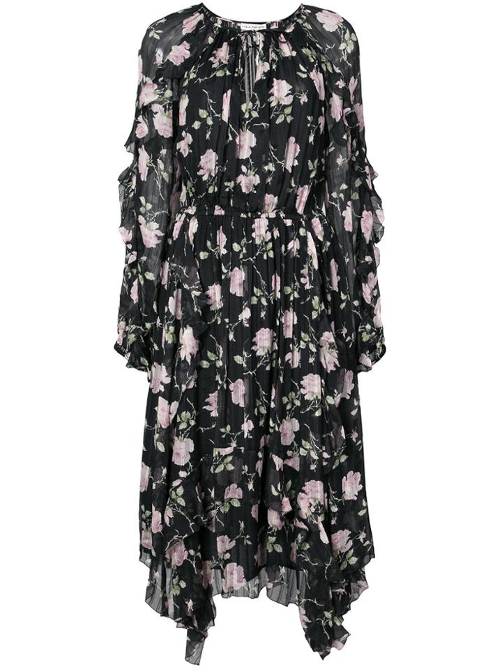Ulla Johnson Printed Boho Dress - Black