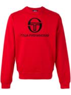 Gosha Rubchinskiy Gosha Rubchinsky X Sergio Tacchini Sweatshirt, Men's, Size: Small, Red, Cotton