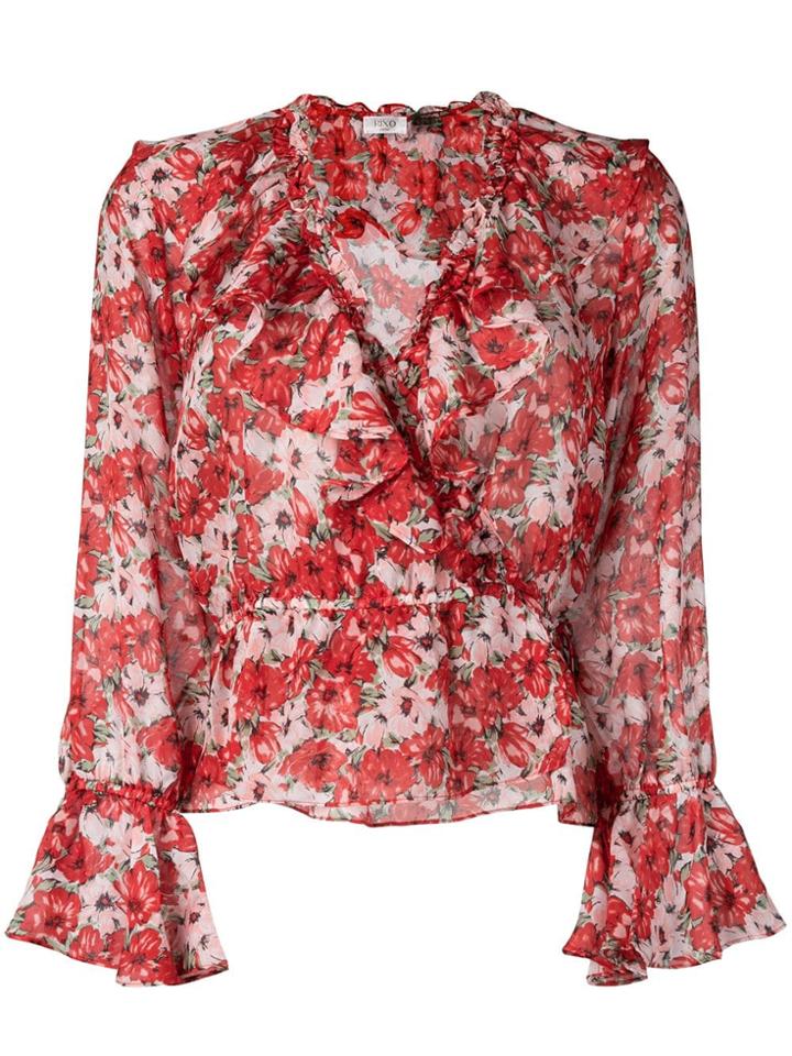 Rixo London Diana Blouse - Red
