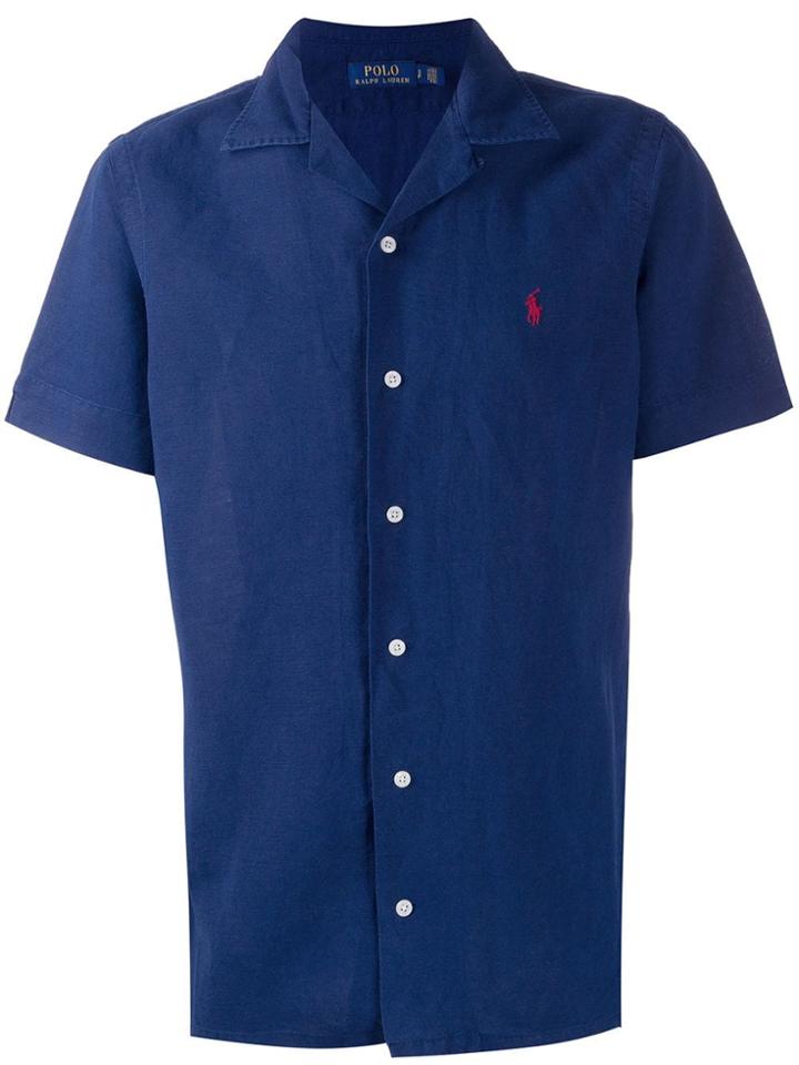 Polo Ralph Lauren Embroidered Pony Shirt - Blue