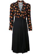 Diane Von Furstenberg Angelina Wrap Dress - Black