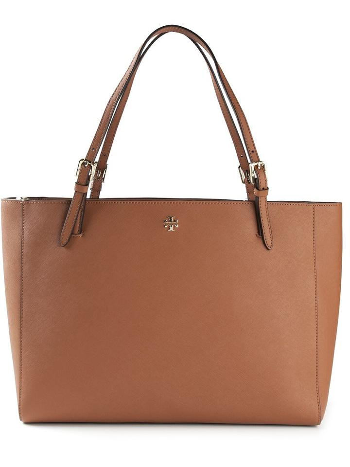 Tory Burch 'york' Tote, Women's, Brown, Leather