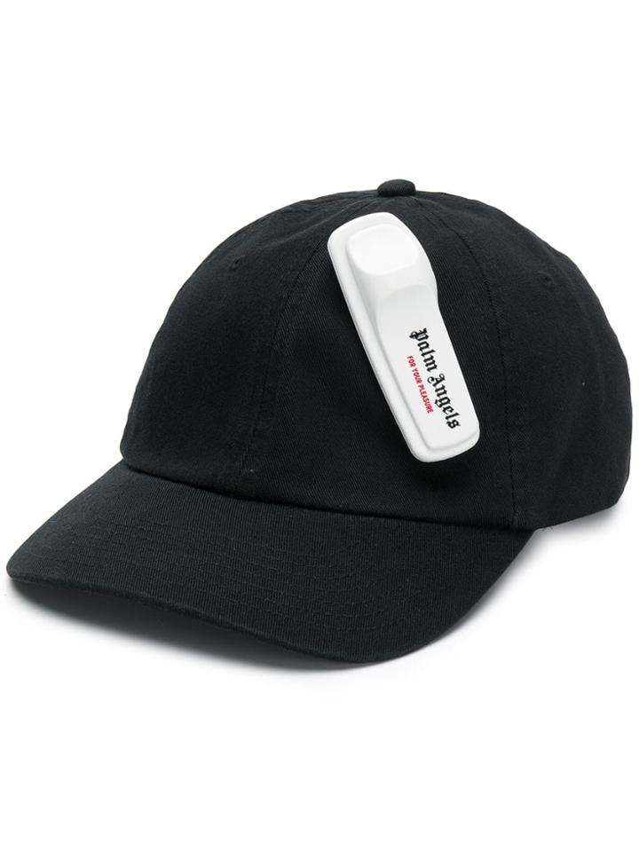 Palm Angels Tagged Cap - Black