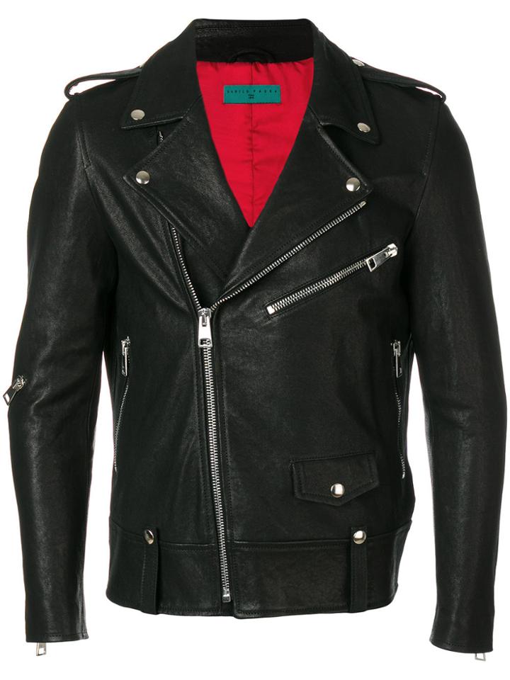 Paura Derek Motor Jacket - Black