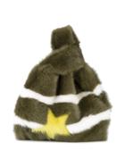 Simonetta Furrissima Star And Stripe Print Handbag - Green