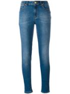 Michael Michael Kors Skinny Jeans, Women's, Size: 6, Blue, Cotton/polyester/spandex/elastane