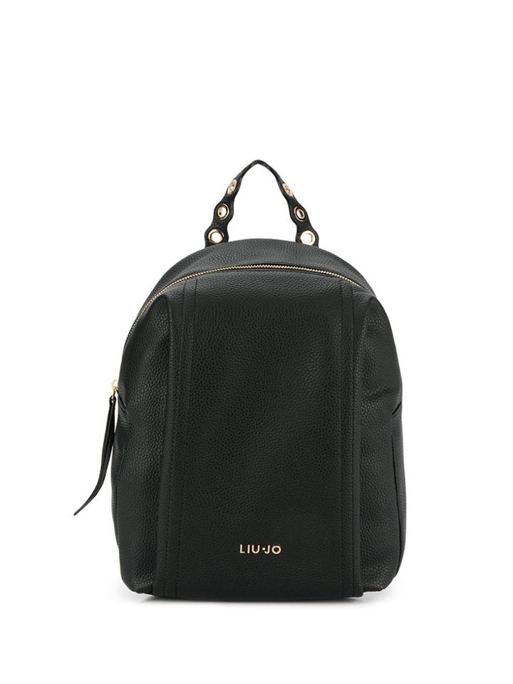 Liu Jo Eyelet Detail Backpack - Black