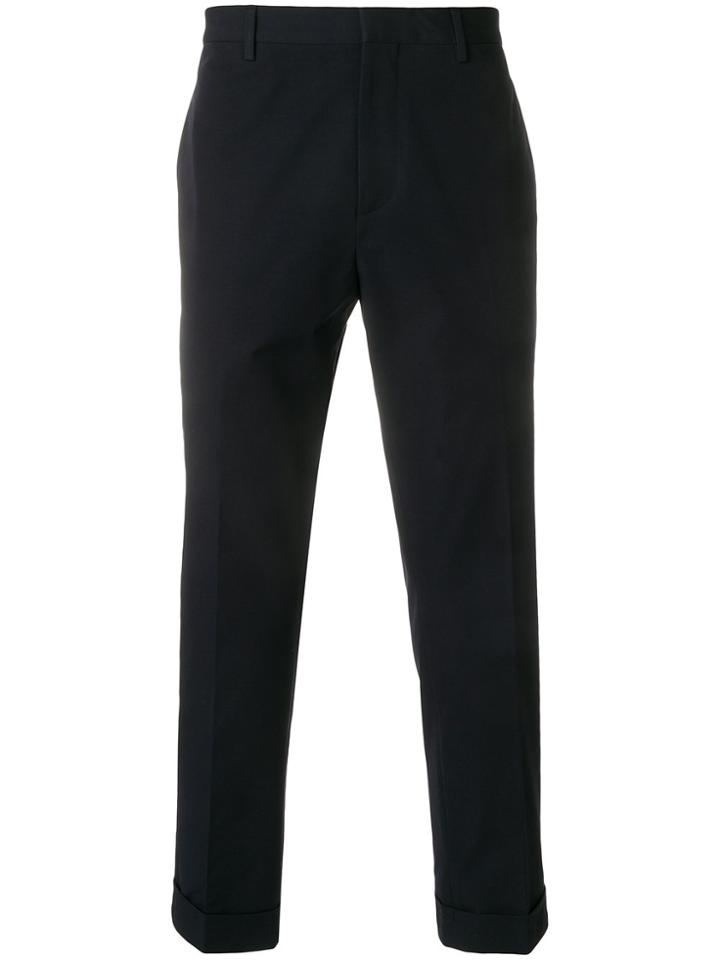 Joseph Straight Leg Trousers - Blue