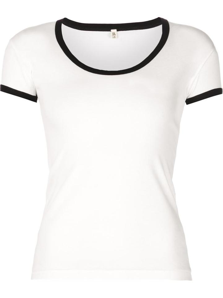 R13 Scoop Neck T-shirt