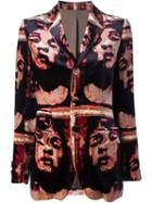 Jean Paul Gaultier Vintage Printed Velvet Jacket