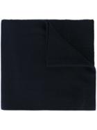 Dolce & Gabbana Knitted Scarf, Men's, Blue, Virgin Wool