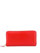 Comme Des Garçons Wallet Zip-around Continental Wallet - Orange