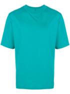 Études High-collar T-shirt - Blue