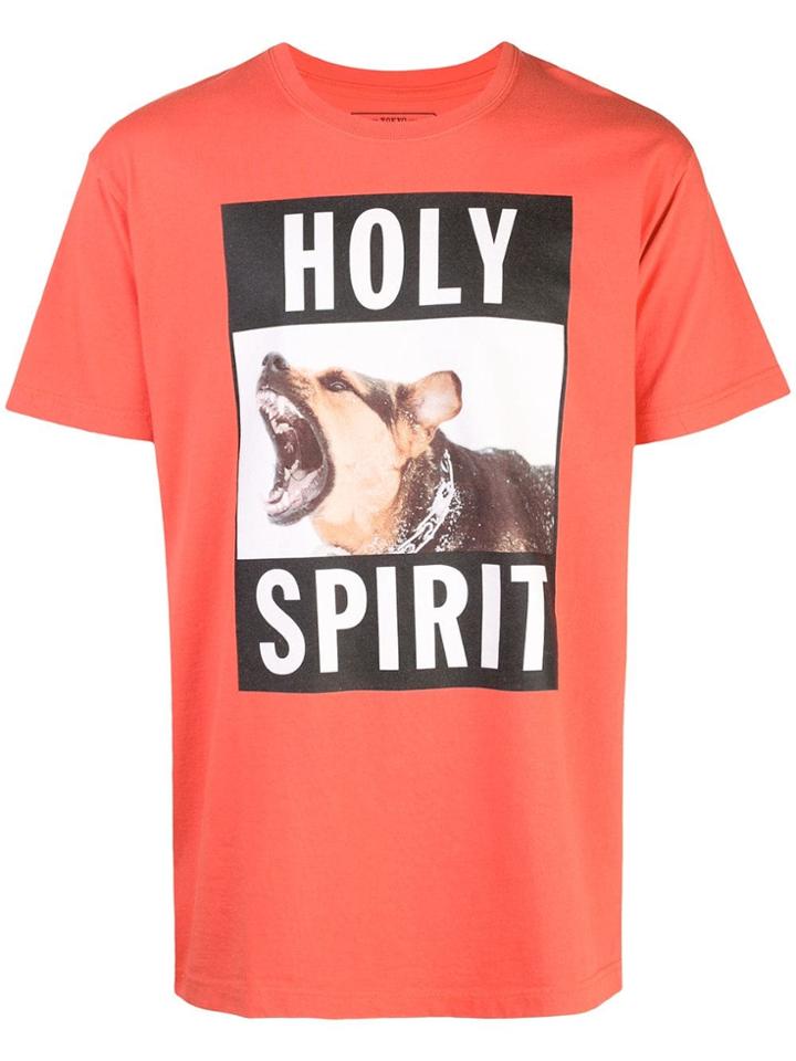 Neighborhood Photographic Print T-shirt - Orange