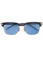 Thom Browne Square Shaped Sunglasses, Adult Unisex, Size: 55, Black, Acetate/metal