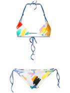 Sian Swimwear - Zena Bikini Set - Women - Polyamide/spandex/elastane - S, White, Polyamide/spandex/elastane
