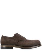 Silvano Sassetti Smooth Lace-up Shoes - Brown