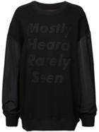 Mostly Heard Rarely Seen A Strange Day Sweatshirt - Black