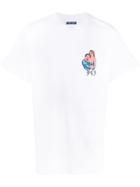 Bornxraised Pcp Print Short Sleeve T-shirt - White