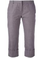 Romeo Gigli Pre-owned Cropped Trousers - Brown