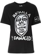 Haculla Doodle Print T-shirt, Women's, Size: Xs, Black, Cotton
