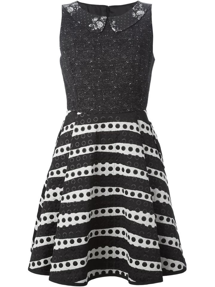I'm Isola Marras Peter Pan Collar Flared Dress