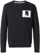 Kent & Curwen New Rose Patch Sweatshirt - Blue