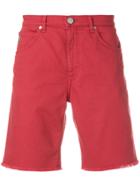Versace Jeans Casual Denim Shorts - Red