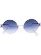 Fendi Eyewear 'rainbow' Sunglasses - Metallic
