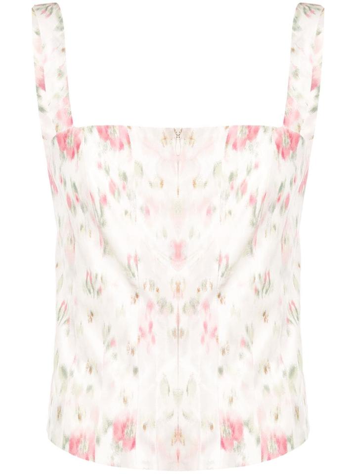 Brock Collection Tayten Cherry Blossom Top - Pink & Purple