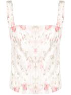Brock Collection Tayten Cherry Blossom Top - Pink & Purple