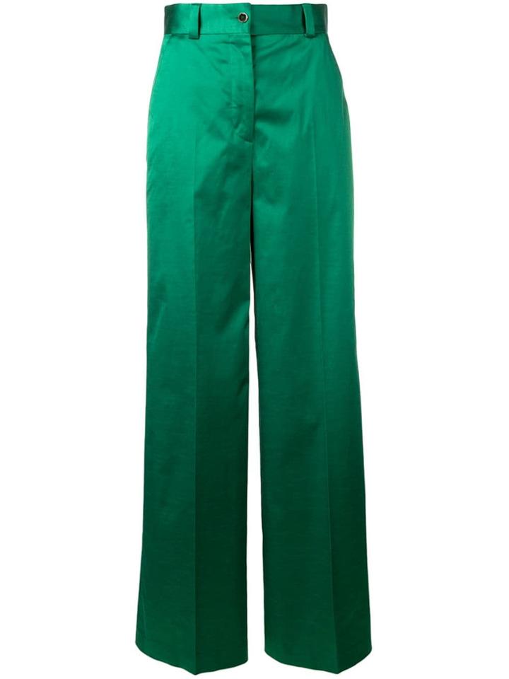 Pt01 Juliet High-waisted Trousers - Green