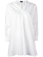 Joseph Flared Shirt, Women's, Size: 40, White, Cotton