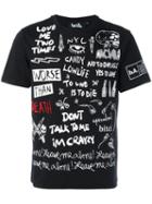 Haculla Printed T-shirt, Men's, Size: Xl, Black, Cotton