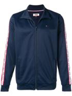 Tommy Jeans Striped Trim Track Jacket - Blue