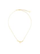 Christian Dior Pre-owned D Pendant Necklace - Gold