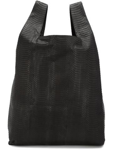 Hayward Snakeskin Shopper Tote