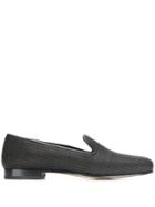 Stubbs & Wootton Woven Loafers - Black
