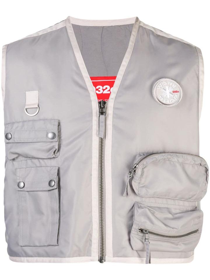 032c Multi-pocket Vest - Grey