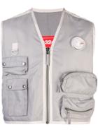 032c Multi-pocket Vest - Grey