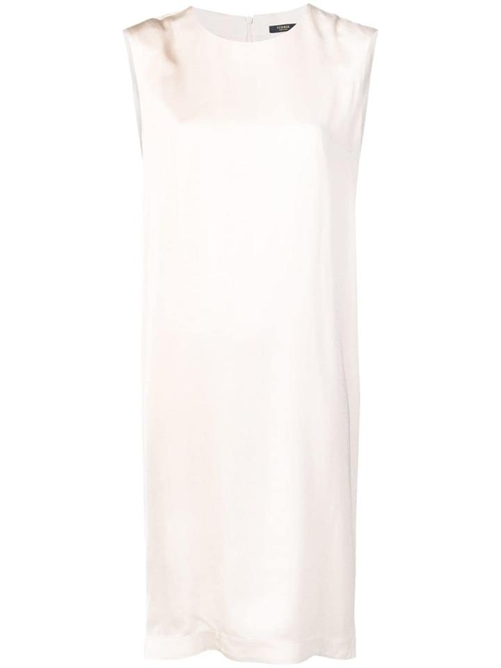 Peserico Oversized Shift Dress - Neutrals