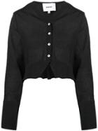 Nanushka V-neck Cardigan - Black