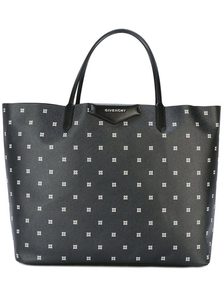 Givenchy 'antigona' Tote, Women's, Black, Cotton/polyurethane/polyester