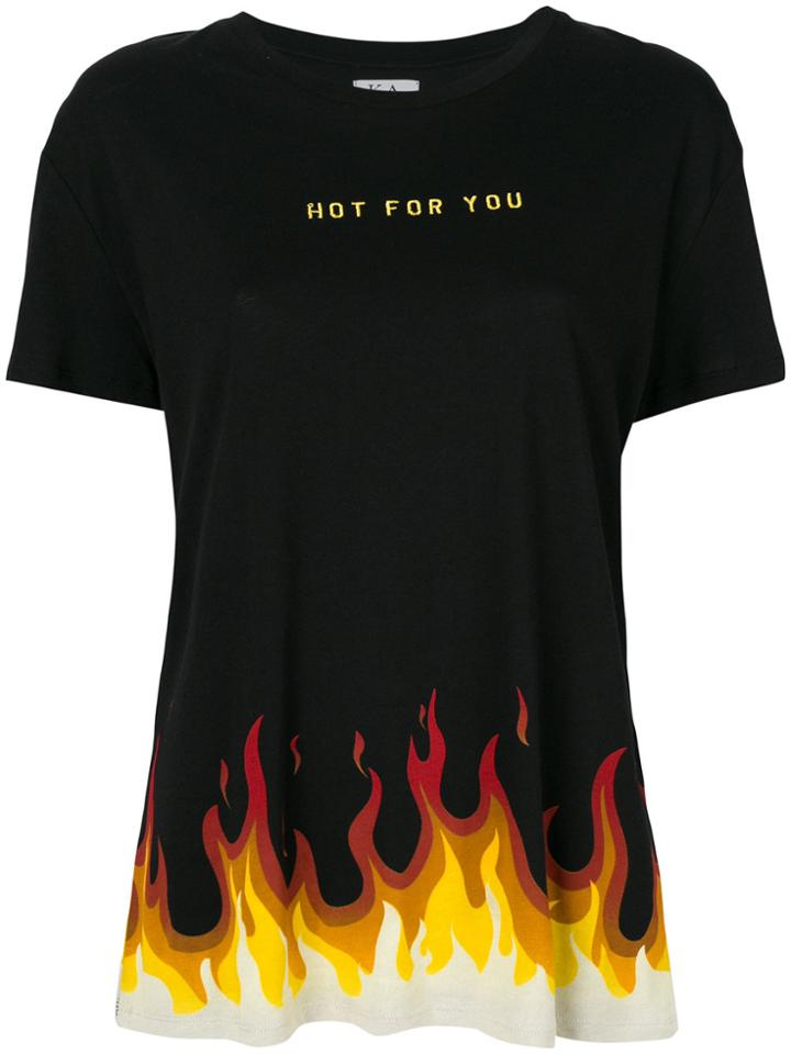 Zoe Karssen Hot For You T-shirt - Black