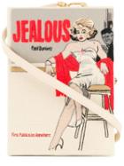 Olympia Le-tan Poster Box Clutch Bag - Neutrals