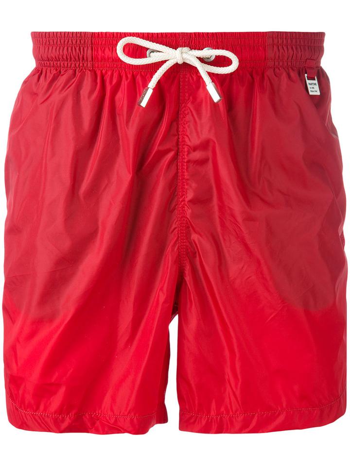 Mc2 Saint Barth - Supreme Swim Shorts - Men - Polyamide/spandex/elastane - Xxl, Red, Polyamide/spandex/elastane