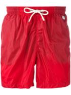 Mc2 Saint Barth - Supreme Swim Shorts - Men - Polyamide/spandex/elastane - Xxl, Red, Polyamide/spandex/elastane